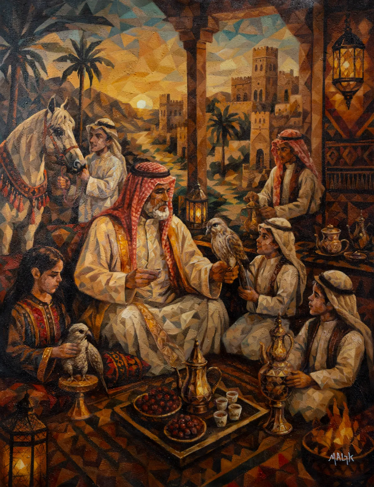 When the Roses Wake, Saudi Arabia
