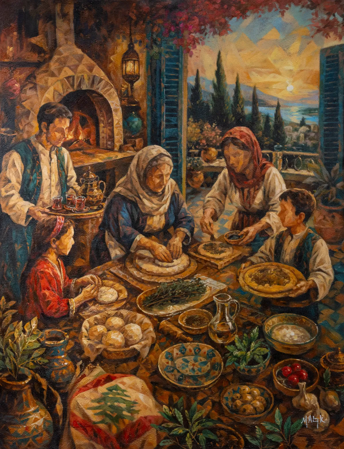 Bread at Dawn, Lebanon