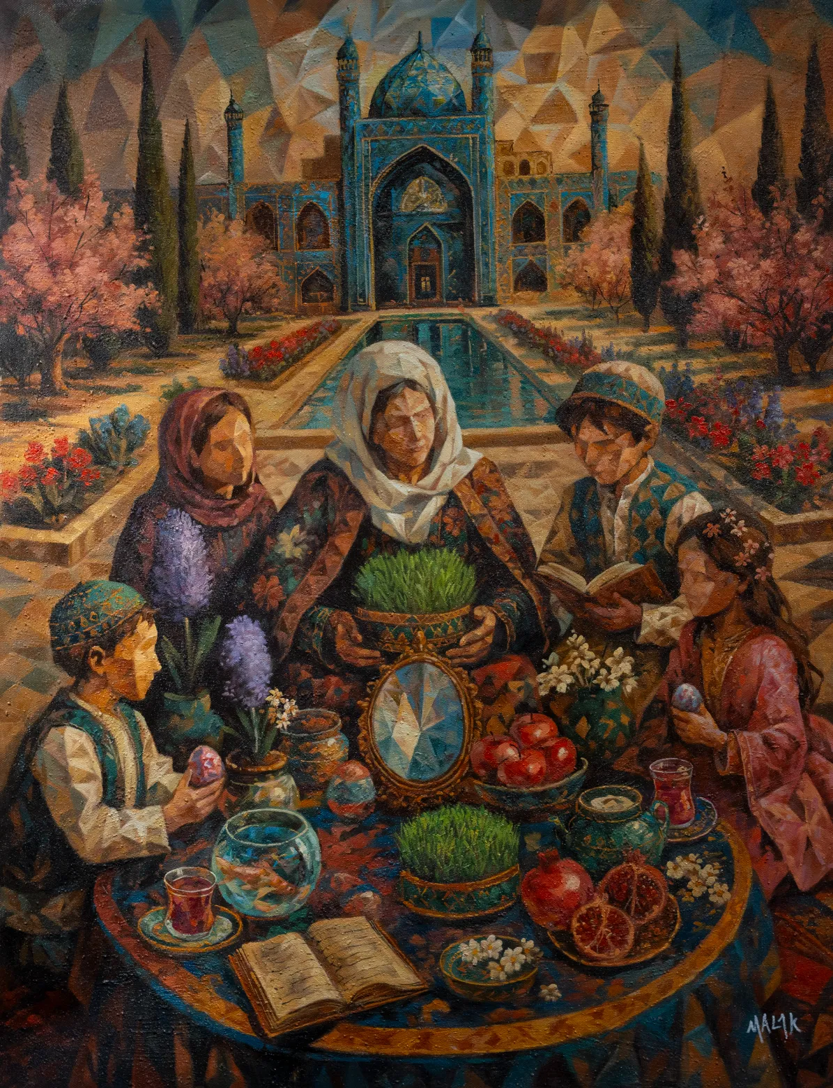 Spring Enters the Garden, Iran